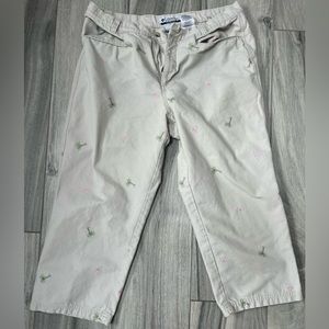 Columbia tropical capri pants